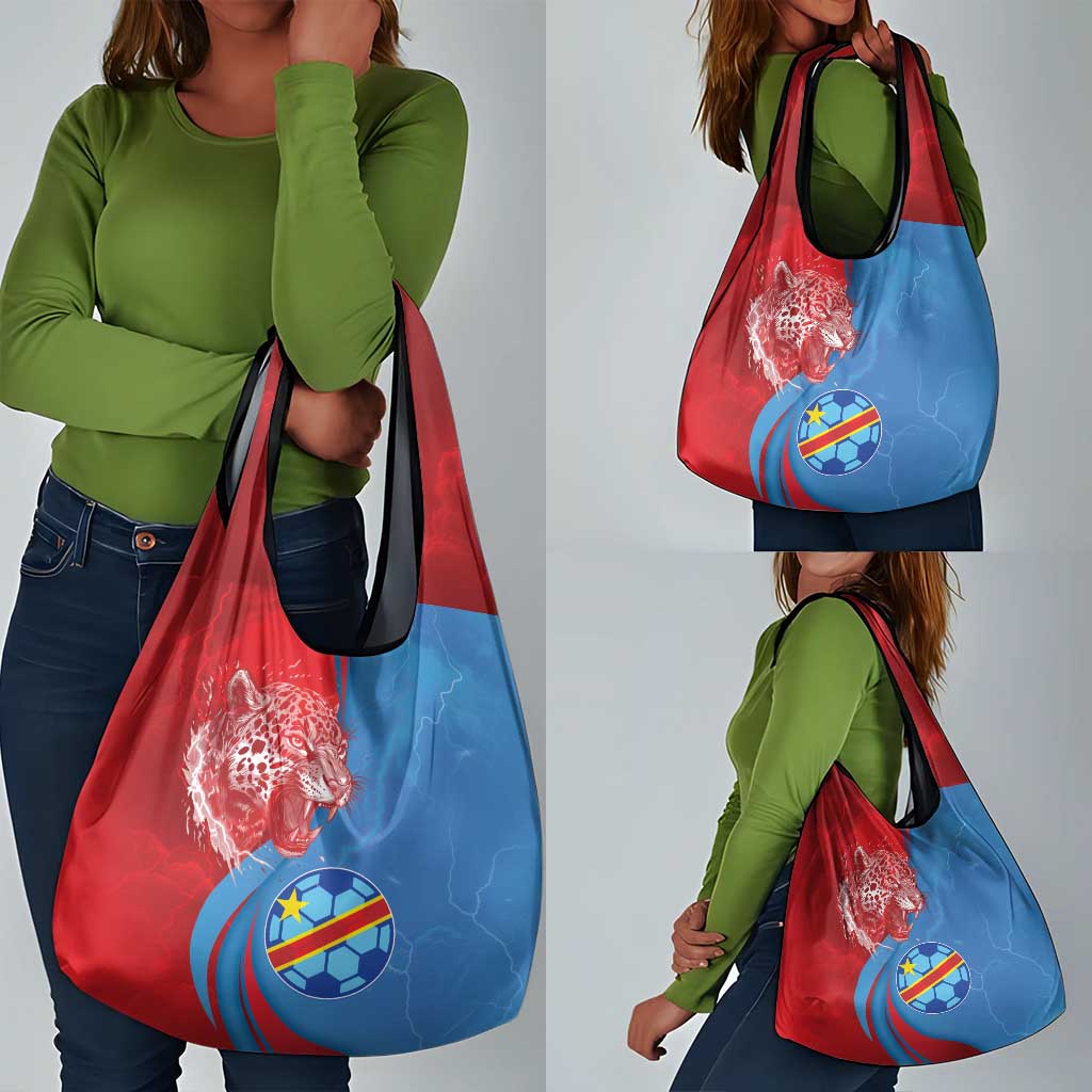 Football 2026 DR Congo Leopards Grocery Bag Lightning Style