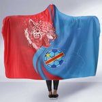 Football 2026 DR Congo Leopards Hooded Blanket Lightning Style