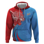 Custom Football 2026 DR Congo Leopards Hoodie Lightning Style