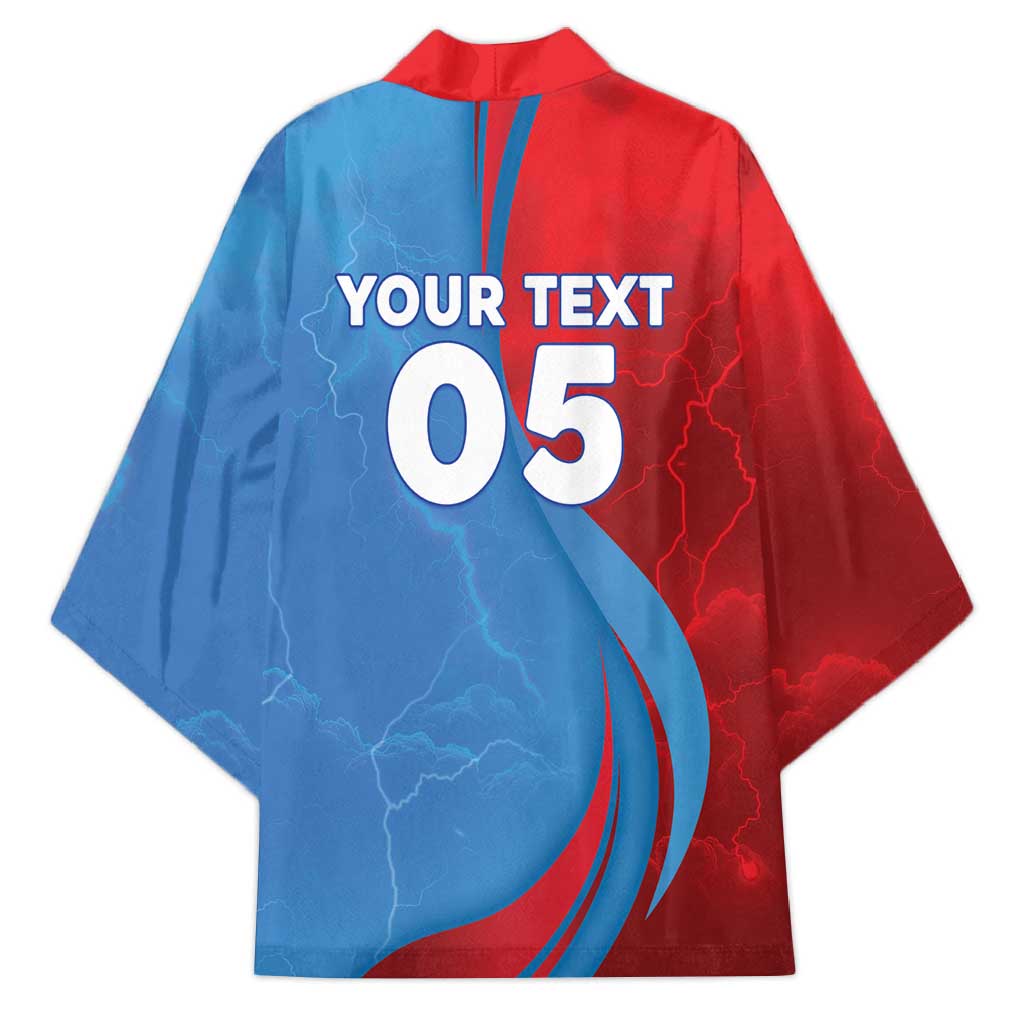Custom Football 2026 DR Congo Leopards Kimono Lightning Style