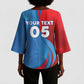 Custom Football 2026 DR Congo Leopards Kimono Sleeve Blouse Lightning Style