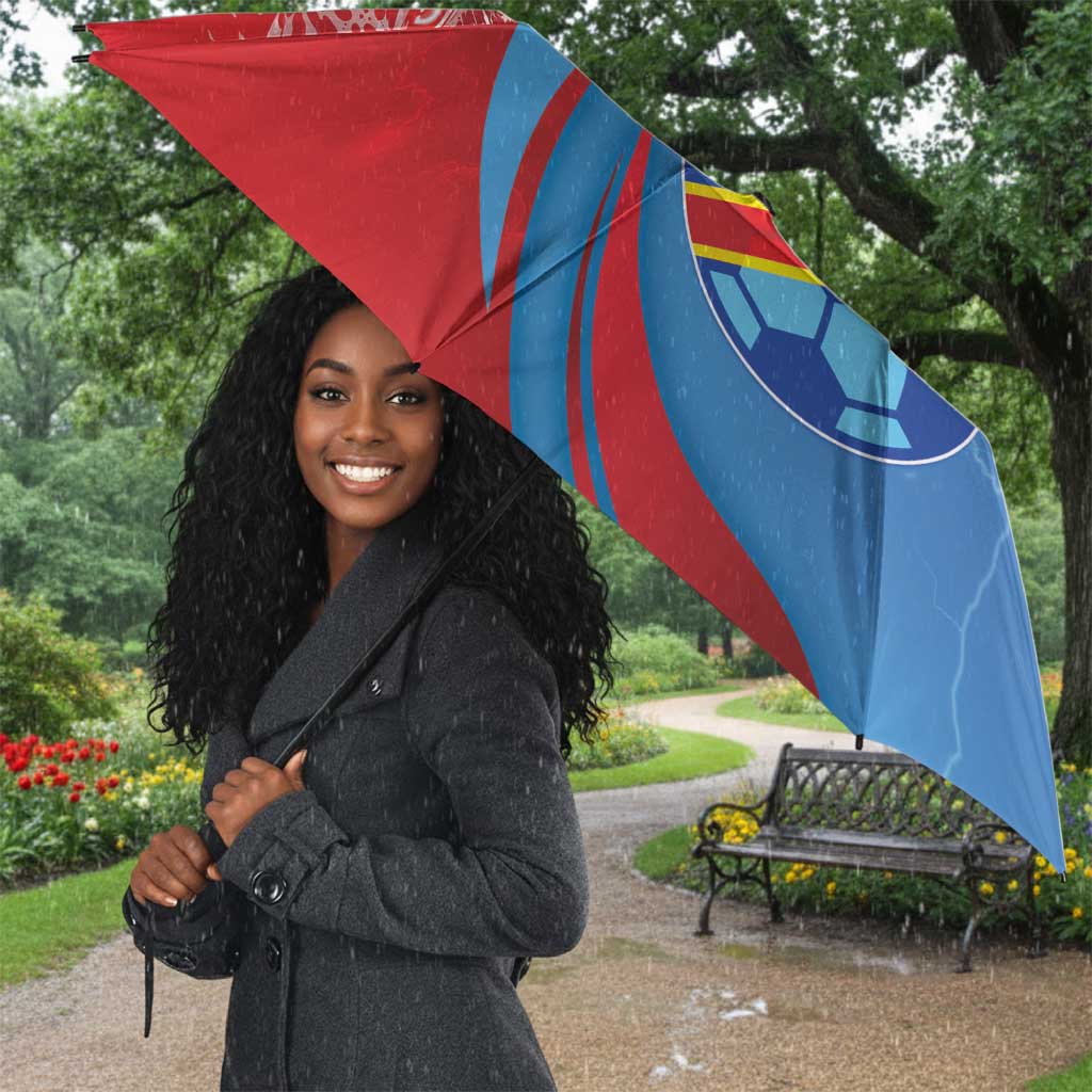 Football 2026 DR Congo Leopards Umbrella Lightning Style