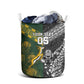 Custom Rugby New Zealand South Africa Laundry Basket Maori Tiki Springboks Together