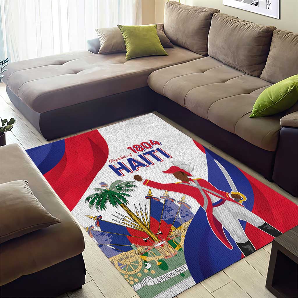 Haiti 222nd Anniversary Independence Day Area Rug - African Pride