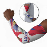 Personalised Haiti 222nd Anniversary Independence Day Arm Sleeves