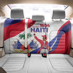Haiti 222nd Anniversary Independence Day Back Car Seat Cover - African Pride