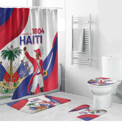 Haiti 222nd Anniversary Independence Day Bathroom Set