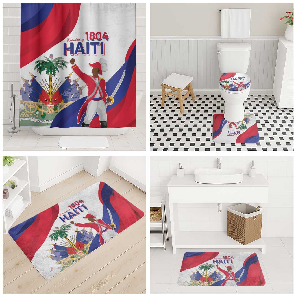 Haiti 222nd Anniversary Independence Day Bathroom Set