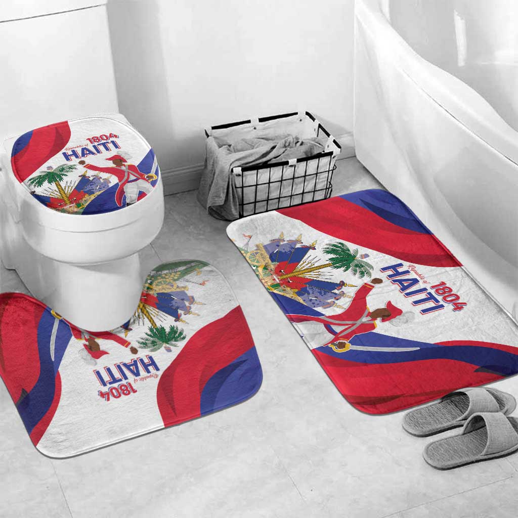 Haiti 222nd Anniversary Independence Day Bathroom Set