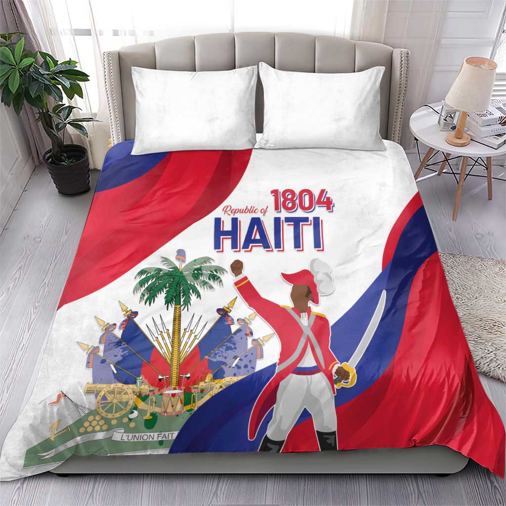 Haiti 222nd Anniversary Independence Day Bedding Set - African Pride