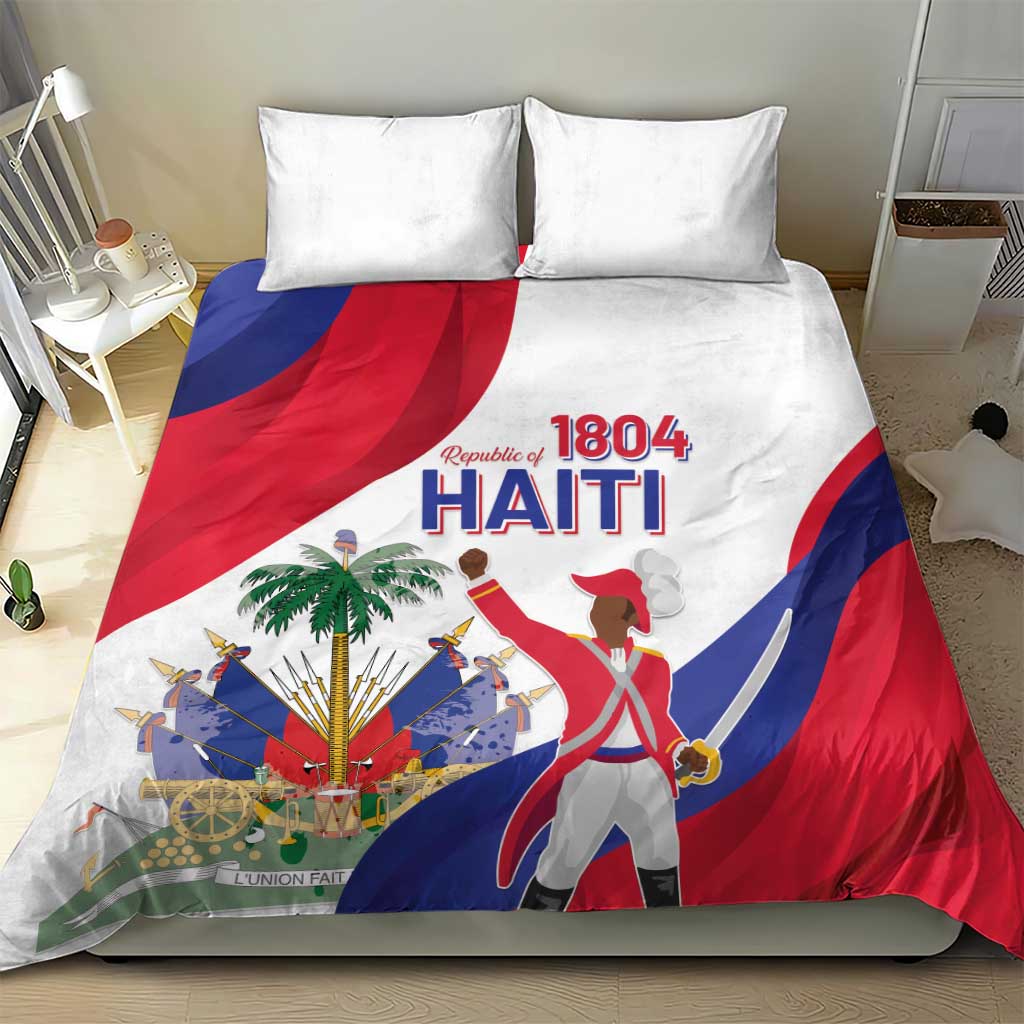 Haiti 222nd Anniversary Independence Day Bedding Set - African Pride