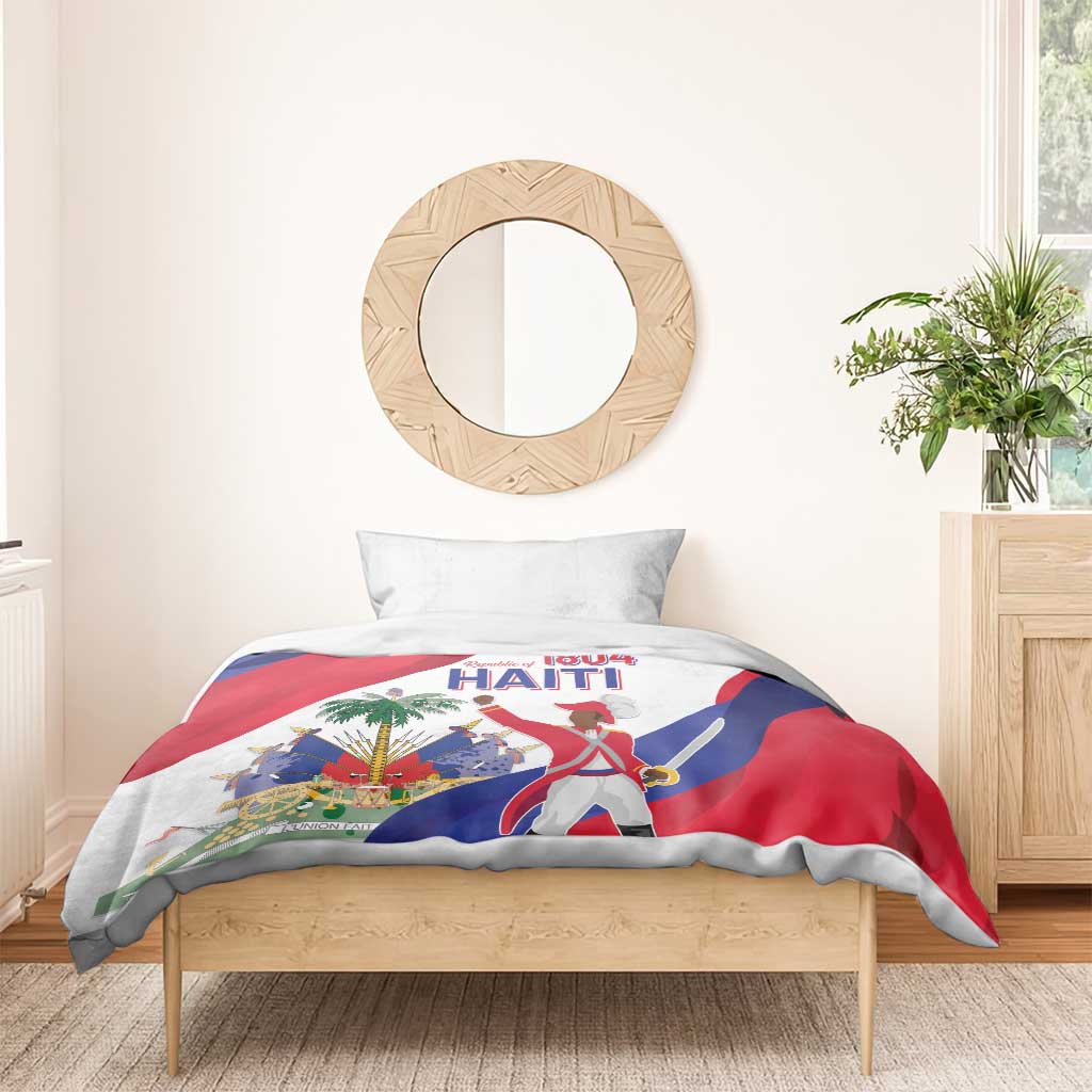 Haiti 222nd Anniversary Independence Day Bedding Set - African Pride