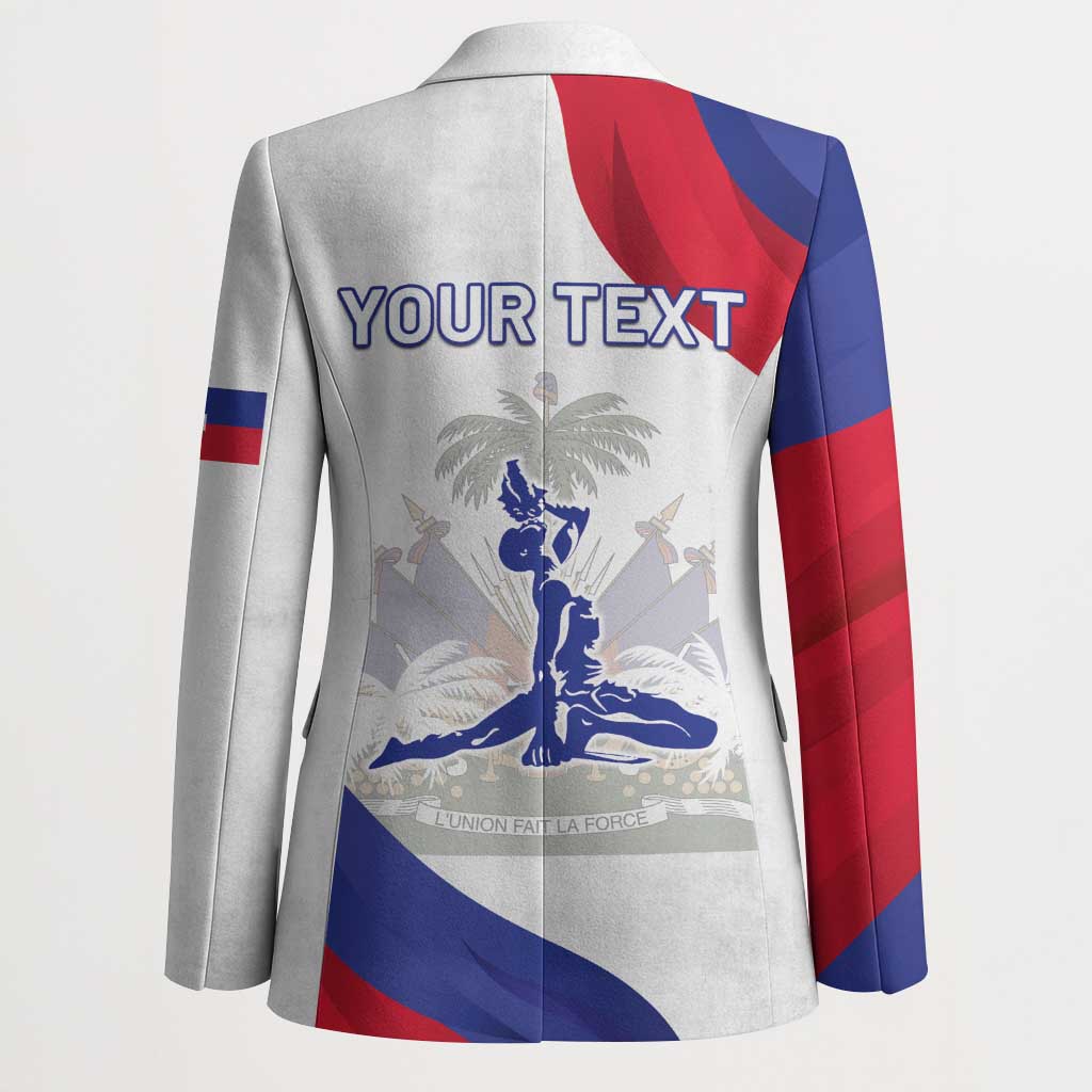 Personalised Haiti 222nd Anniversary Independence Day Blazer