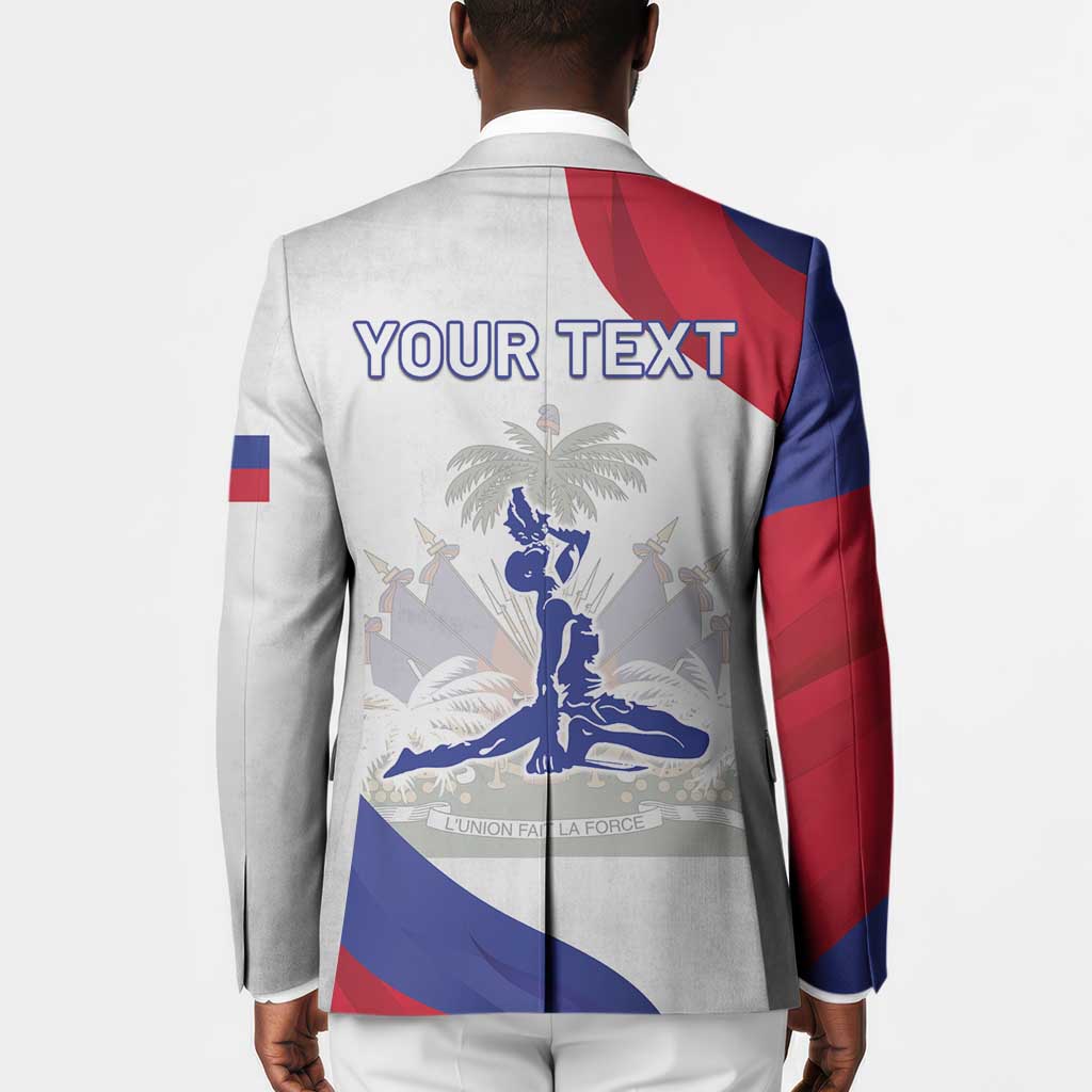 Personalised Haiti 222nd Anniversary Independence Day Blazer