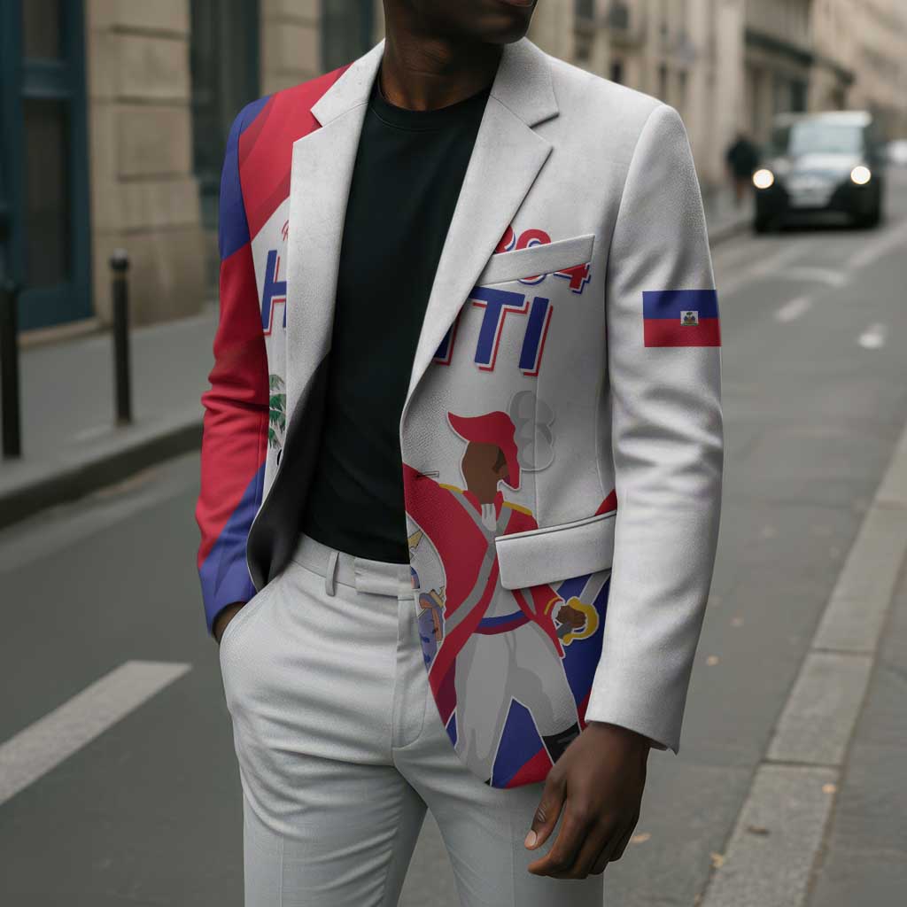 Personalised Haiti 222nd Anniversary Independence Day Blazer