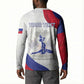 Personalised Haiti 222nd Anniversary Independence Day Button Sweatshirt