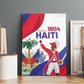 Haiti 222nd Anniversary Independence Day Canvas Wall Art - African Pride