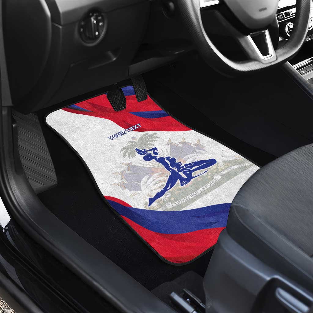 Personalised Haiti 222nd Anniversary Independence Day Car Mats - African Pride