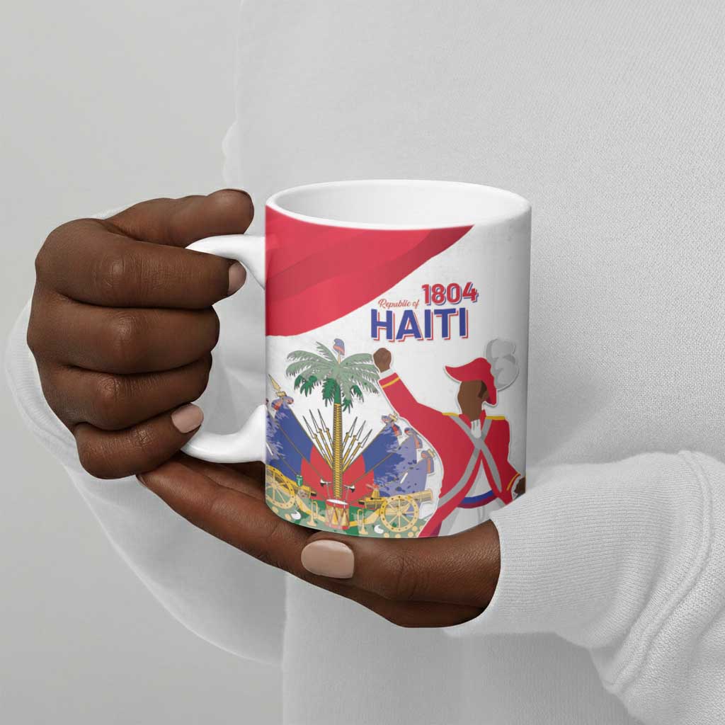Personalised Haiti 222nd Anniversary Independence Day Ceramic Mug