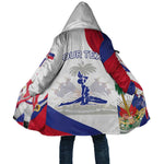 Personalised Haiti 222nd Anniversary Independence Day Cloak