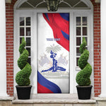 Personalised Haiti 222nd Anniversary Independence Day Door Cover