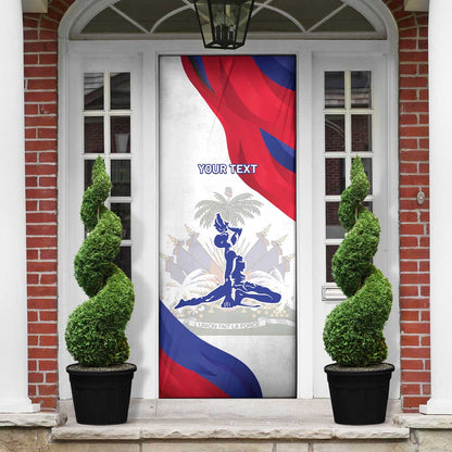 Personalised Haiti 222nd Anniversary Independence Day Door Cover