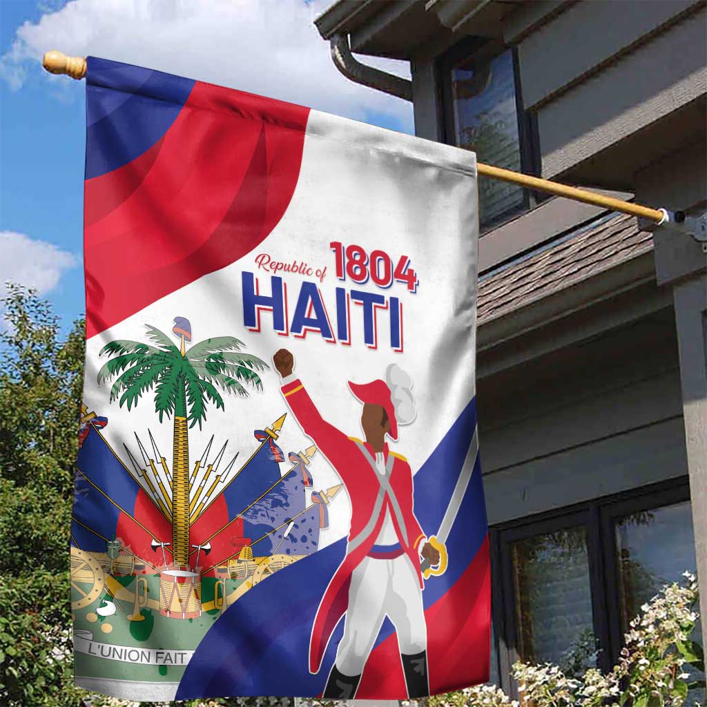 Haiti 222nd Anniversary Independence Day Garden Flag - African Pride