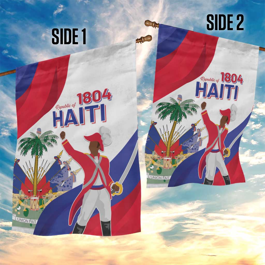 Haiti 222nd Anniversary Independence Day Garden Flag - African Pride