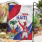 Haiti 222nd Anniversary Independence Day Garden Flag - African Pride
