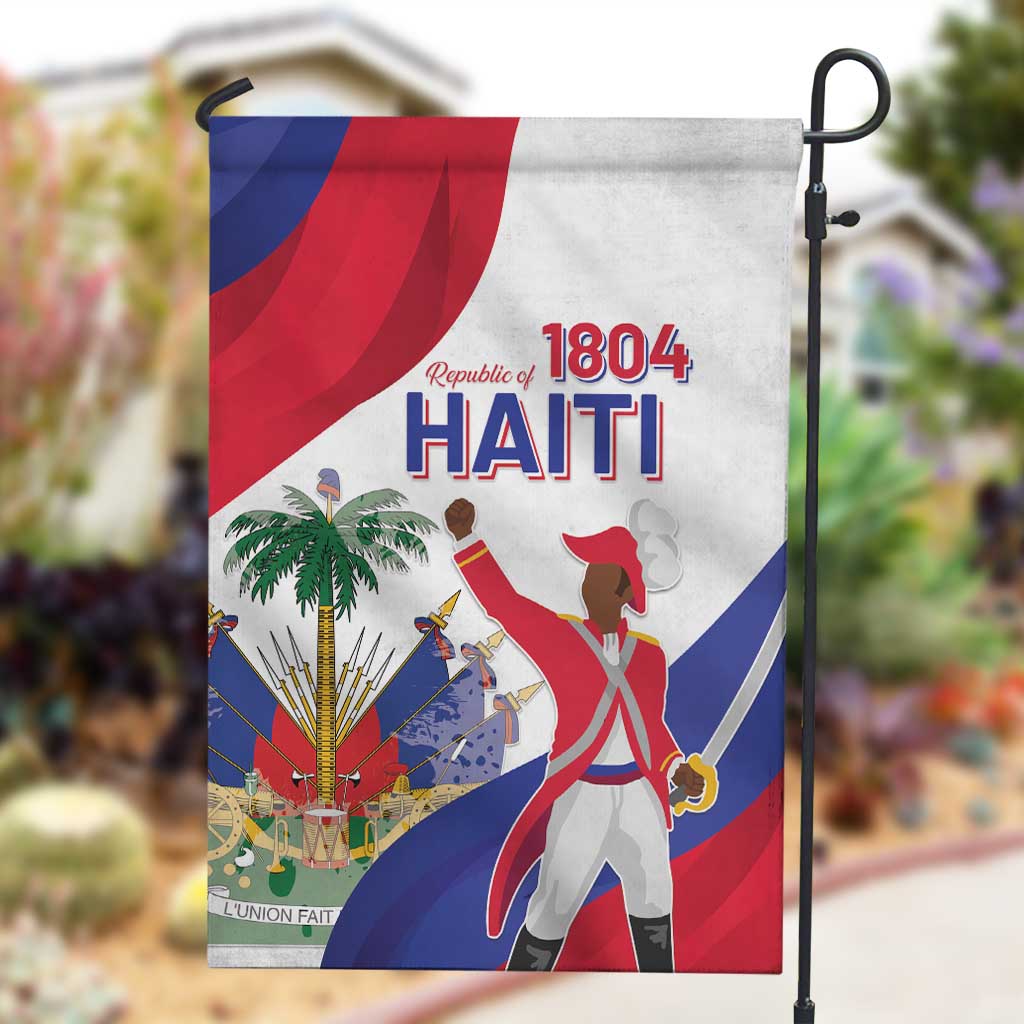 Haiti 222nd Anniversary Independence Day Garden Flag - African Pride