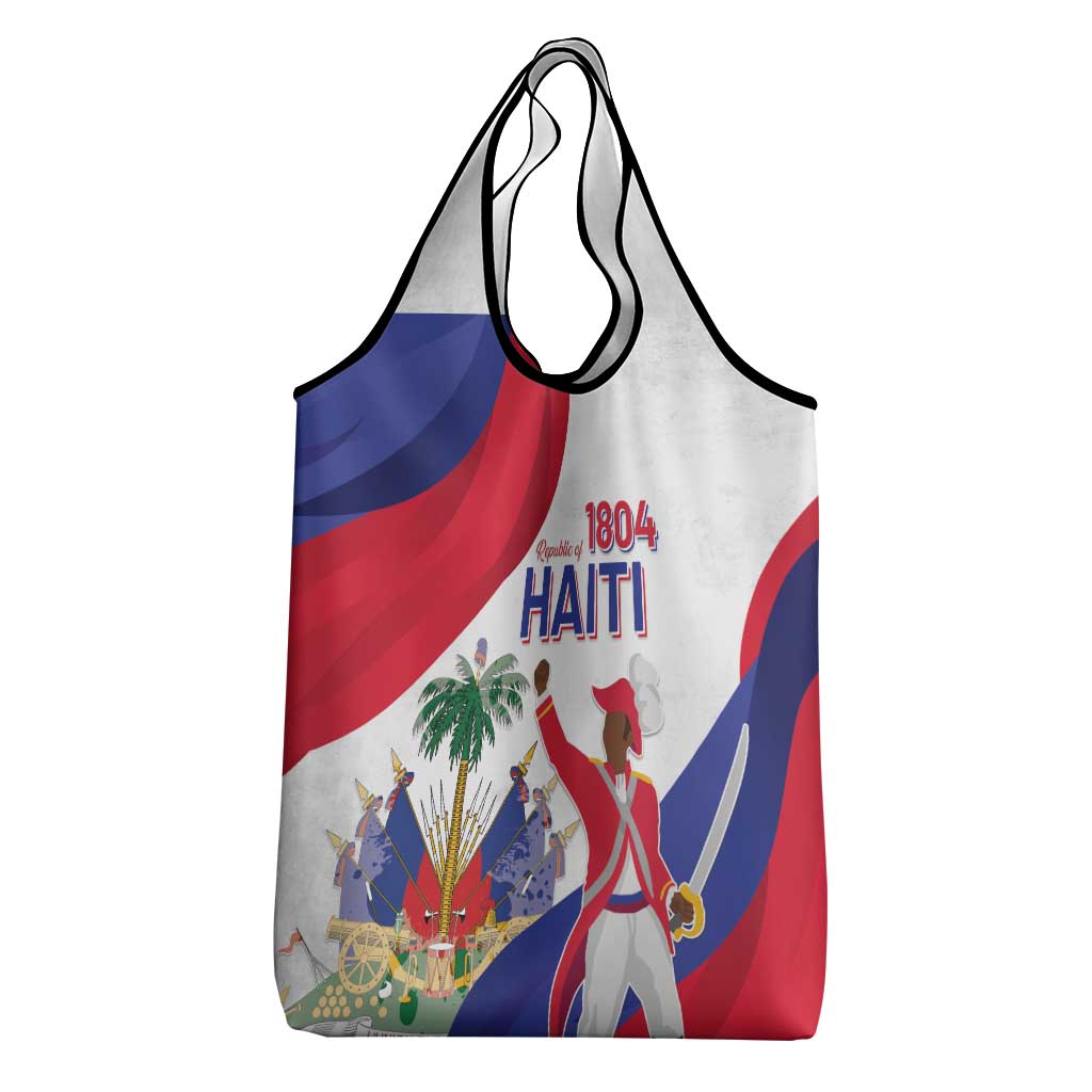 Haiti 222nd Anniversary Independence Day Grocery Bag - African Pride