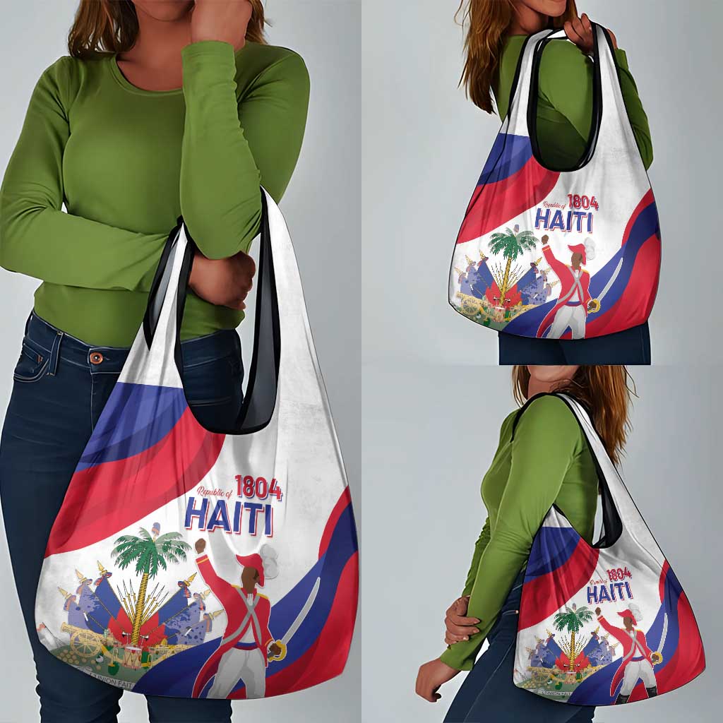 Haiti 222nd Anniversary Independence Day Grocery Bag - African Pride