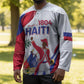 Personalised Haiti 222nd Anniversary Independence Day Hockey Jersey