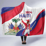 Haiti 222nd Anniversary Independence Day Hooded Blanket - African Pride