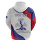 Personalised Haiti 222nd Anniversary Independence Day Hoodie - African Pride