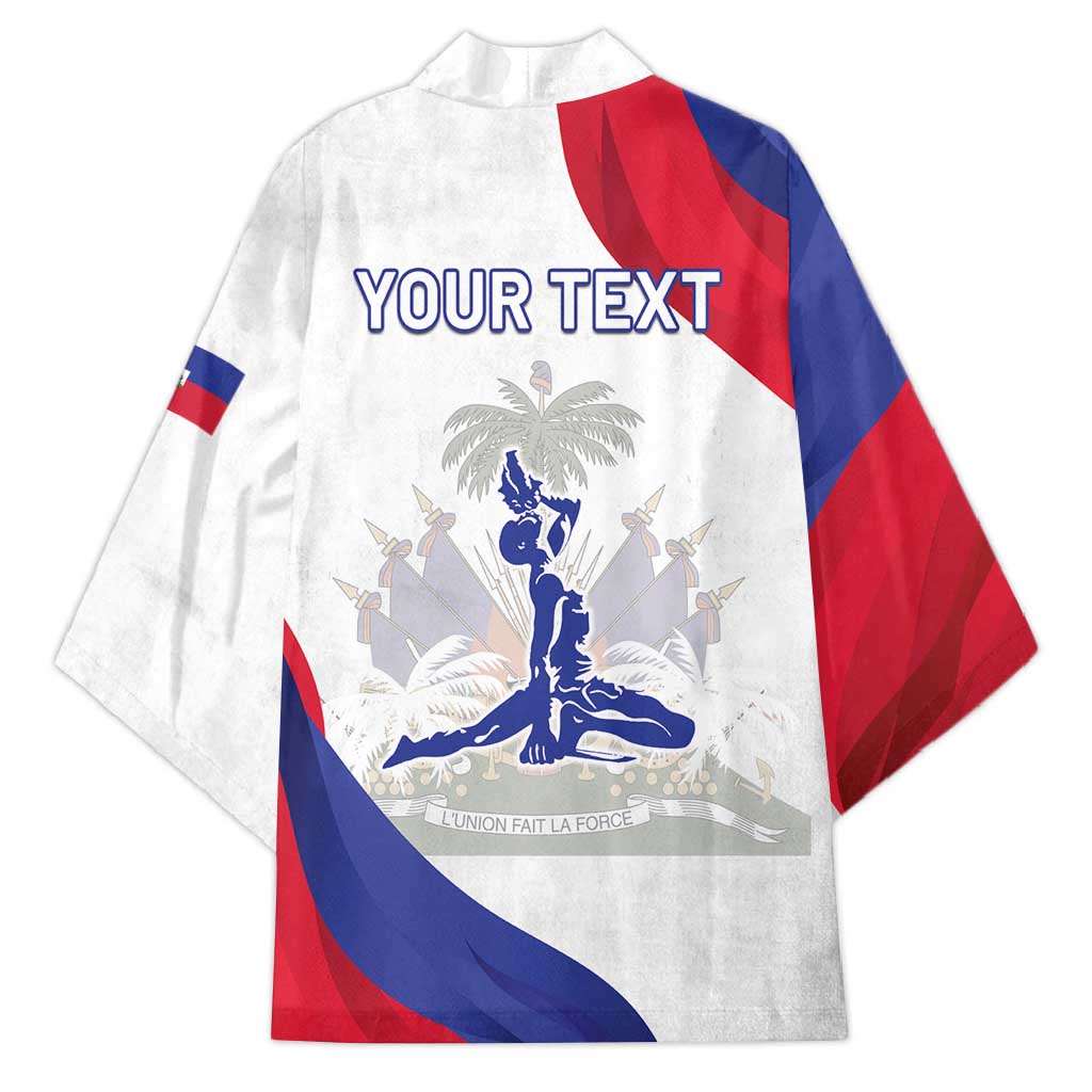Personalised Haiti 222nd Anniversary Independence Day Kimono