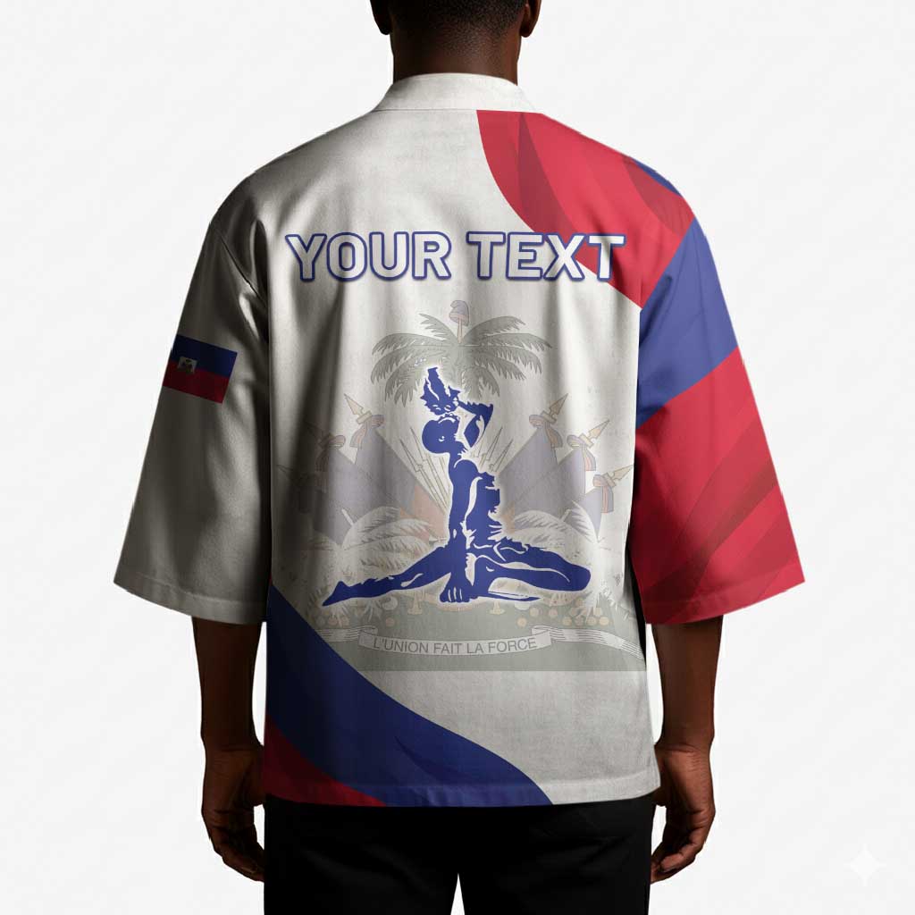 Personalised Haiti 222nd Anniversary Independence Day Kimono