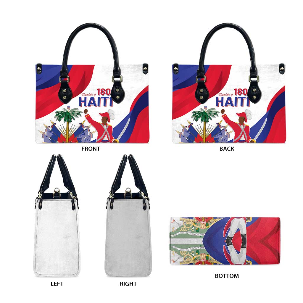 Haiti 222nd Anniversary Independence Day Leather Bag