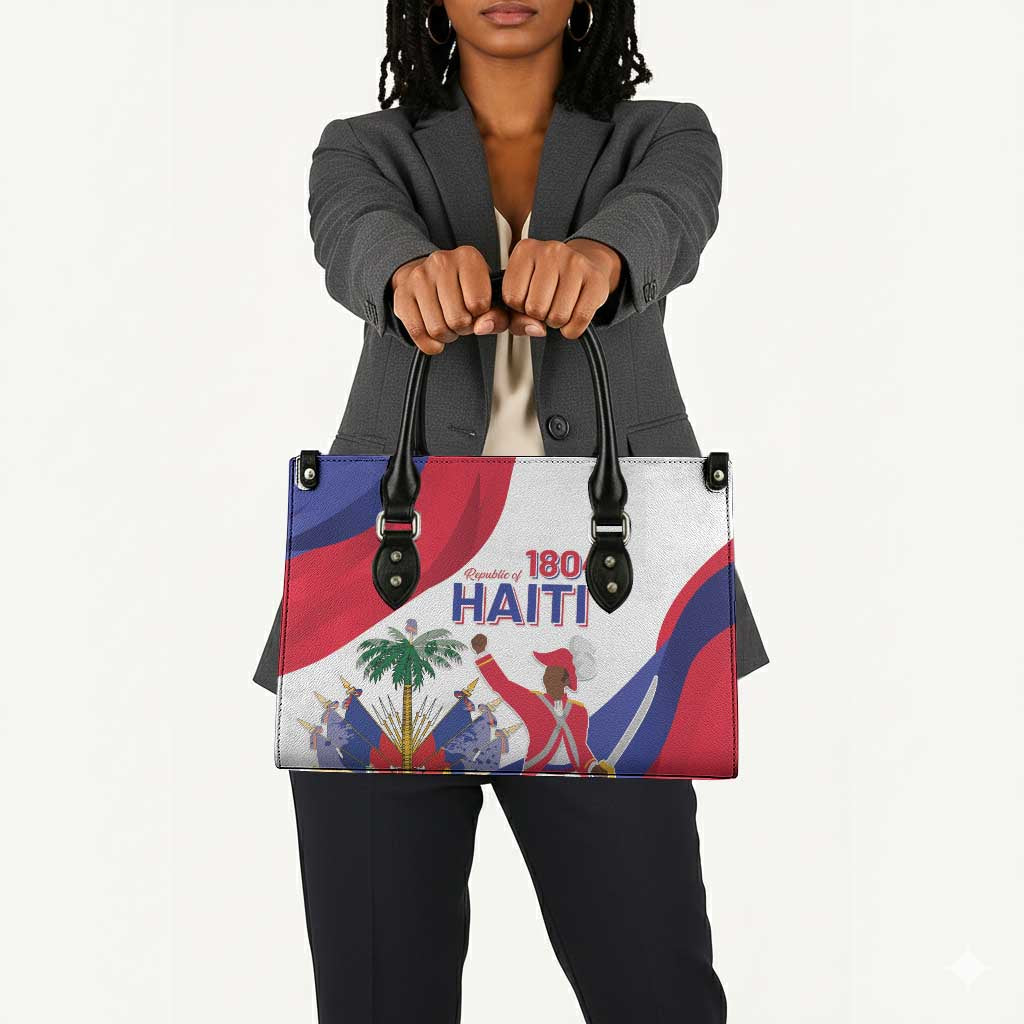 Haiti 222nd Anniversary Independence Day Leather Bag