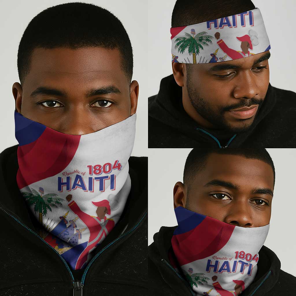 Haiti 222nd Anniversary Independence Day Neck Gaiter - African Pride