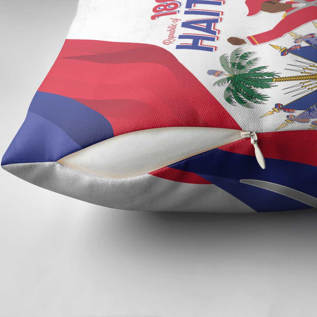 Haiti 222nd Anniversary Independence Day Pillow Cover