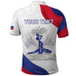 Personalised Haiti 222nd Anniversary Independence Day Polo Shirt - African Pride
