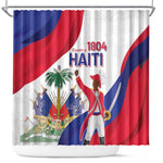 Haiti 222nd Anniversary Independence Day Shower Curtain - African Pride