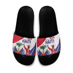 Haiti 222nd Anniversary Independence Day Slide Sandals