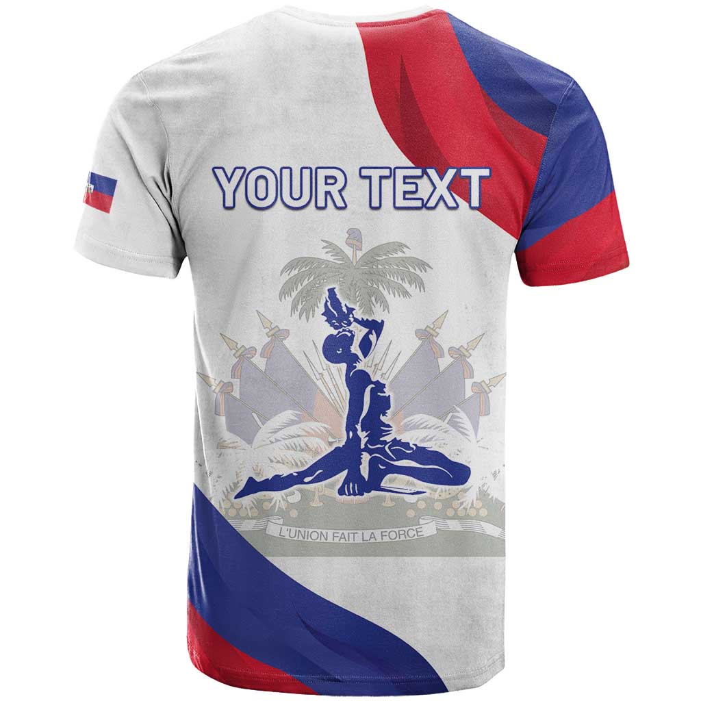 Personalised Haiti 222nd Anniversary Independence Day T shirt - African Pride