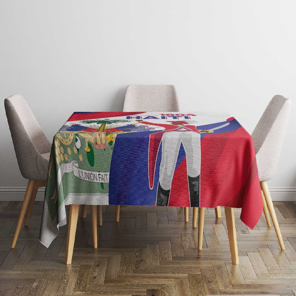 Haiti 222nd Anniversary Independence Day Tablecloth - African Pride