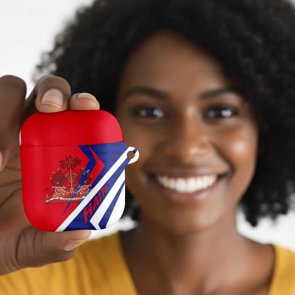 Haiti 1804 AirPods Case Coat Of Arms Simple Style