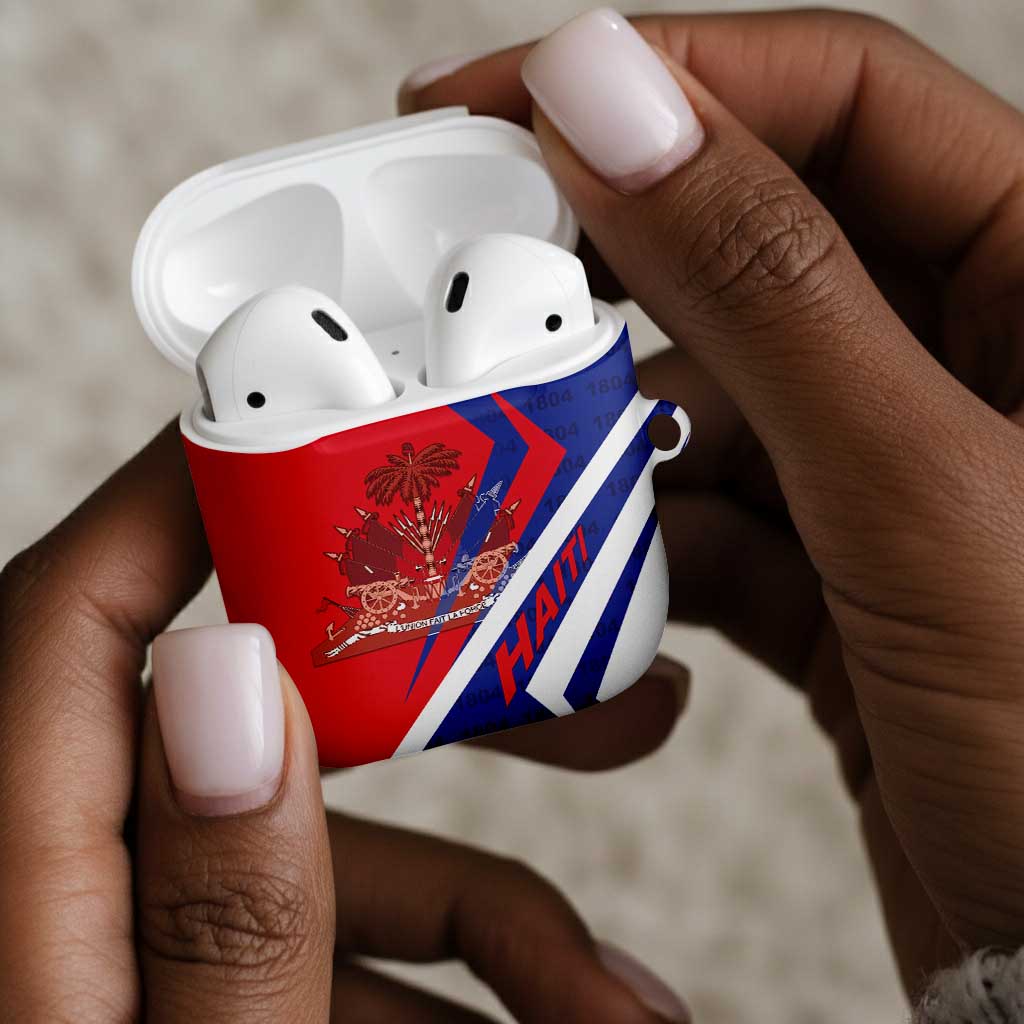 Haiti 1804 AirPods Case Coat Of Arms Simple Style