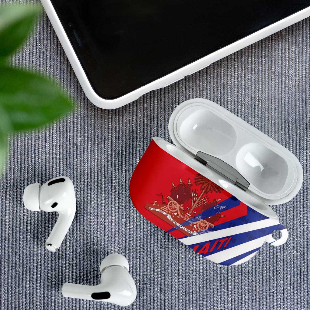 Haiti 1804 AirPods Case Coat Of Arms Simple Style