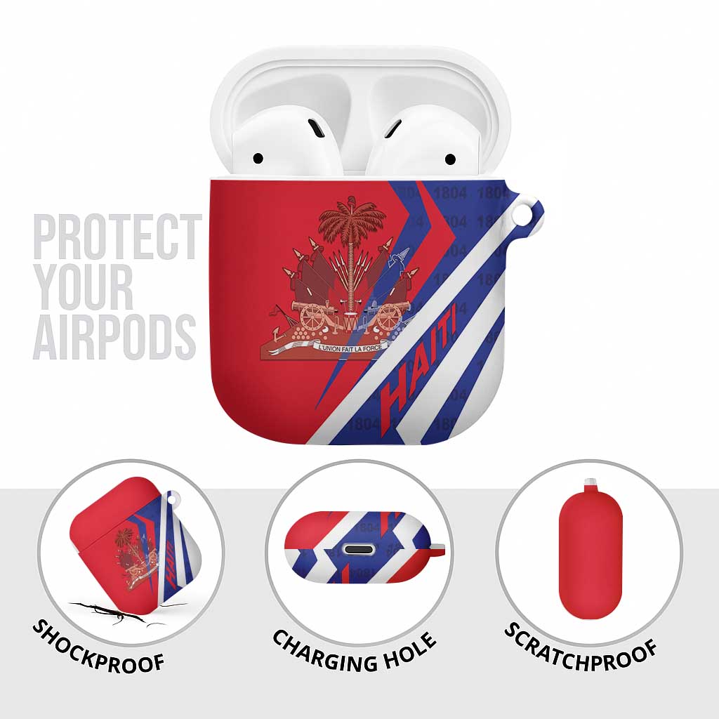 Haiti 1804 AirPods Case Coat Of Arms Simple Style